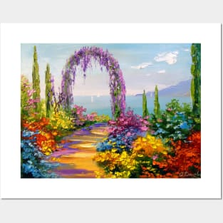 Blooming arch Posters and Art